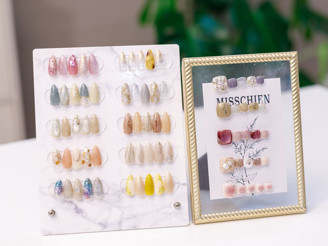 Belle designのサンプルボード。過去のデザイン例です